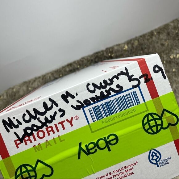 5 for $25🔥Michel M. Leather Cherry Loafer Heels Size 9 - Picture 10 of 10